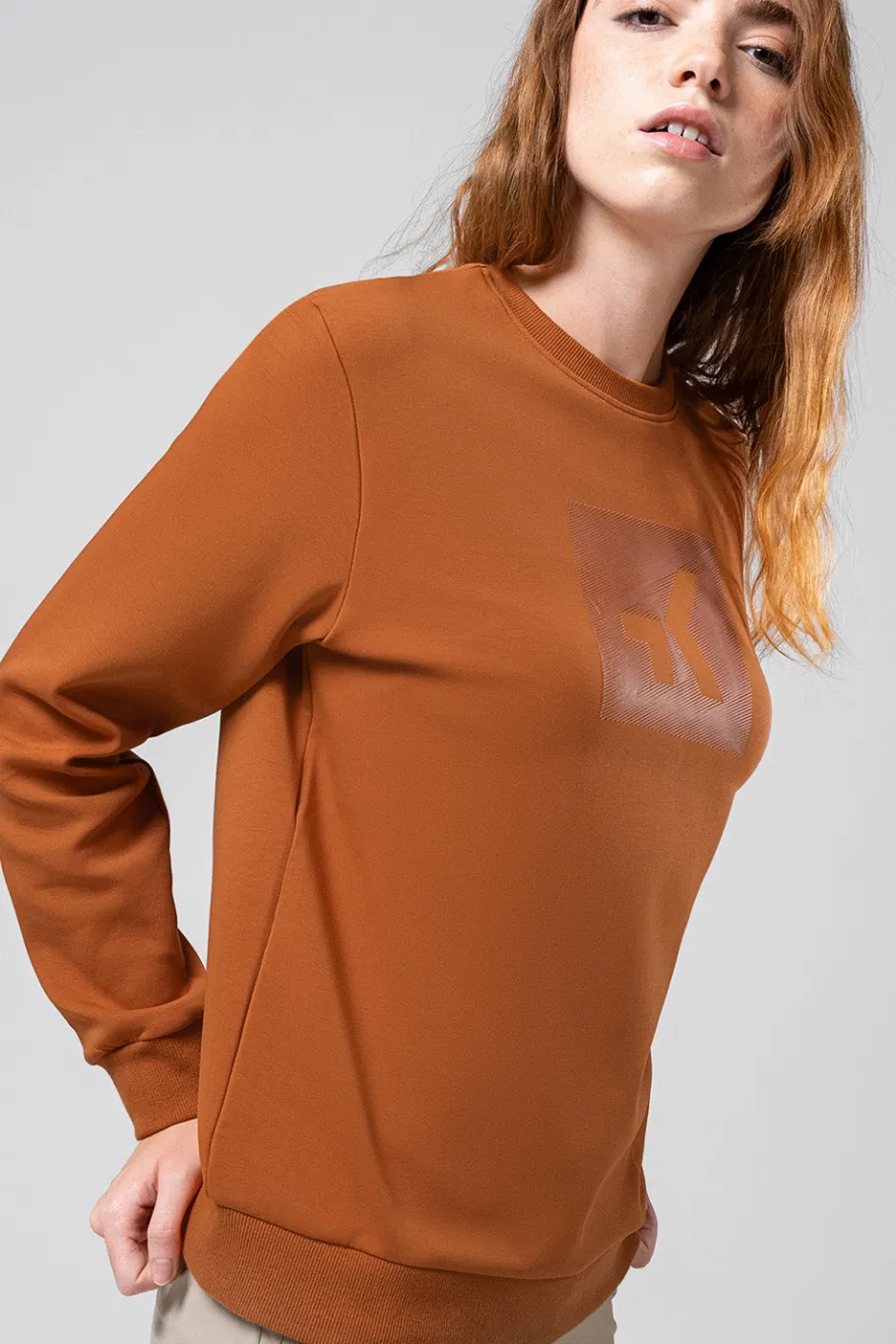 Lifestyle | Lifestyle<GOBIK SWEATSHIRT HOVER UNISEX Rust