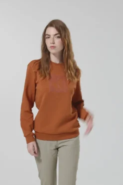 Lifestyle | Lifestyle<GOBIK SWEATSHIRT HOVER UNISEX Rust