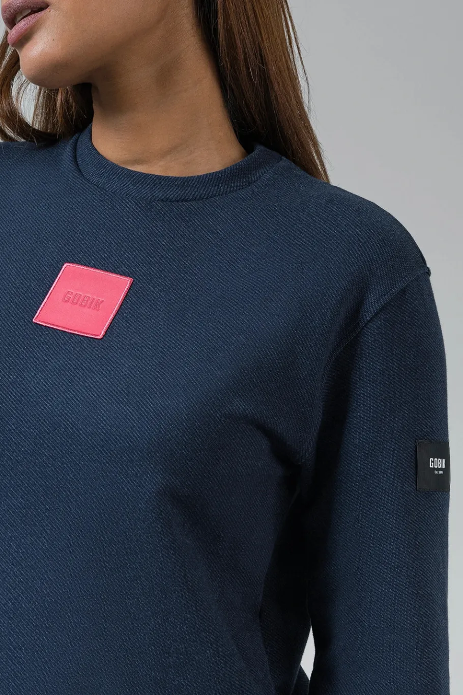 Lifestyle<GOBIK SWEATSHIRT OFFPEAK FEMME Maritime