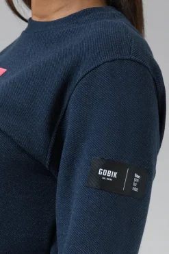 Lifestyle<GOBIK SWEATSHIRT OFFPEAK FEMME Maritime