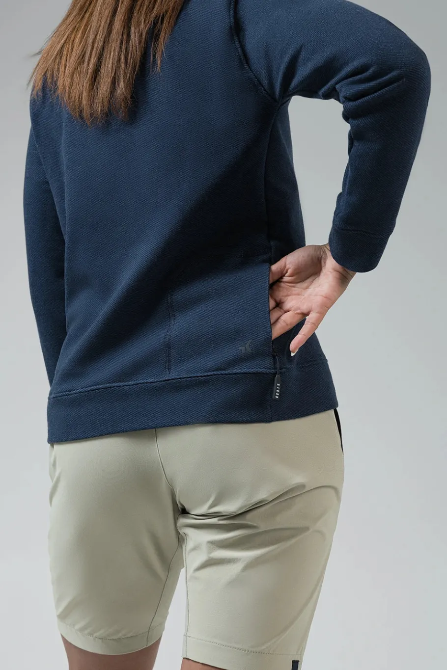 Lifestyle<GOBIK SWEATSHIRT OFFPEAK FEMME Maritime
