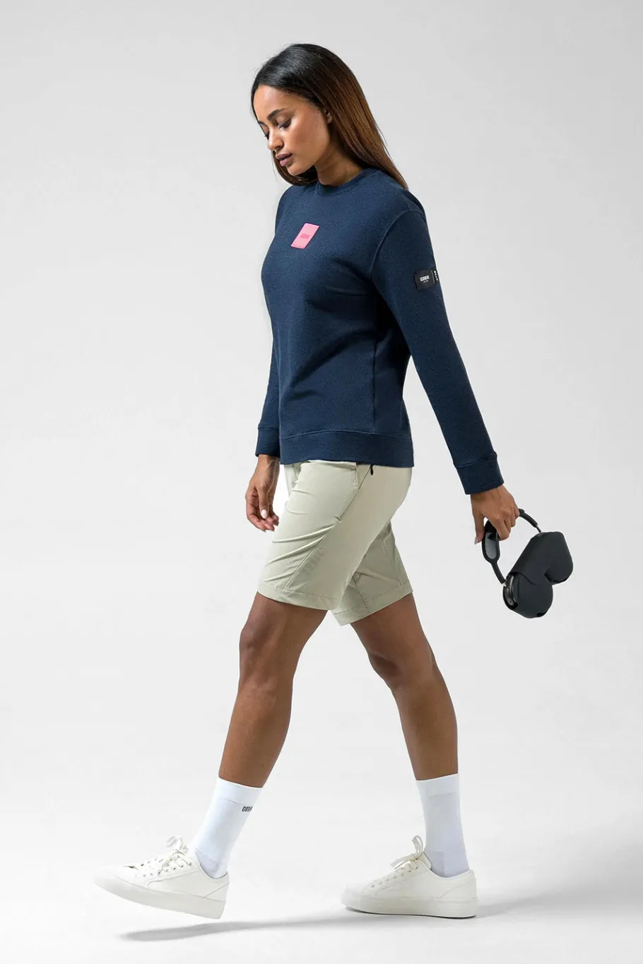 Lifestyle<GOBIK SWEATSHIRT OFFPEAK FEMME Maritime