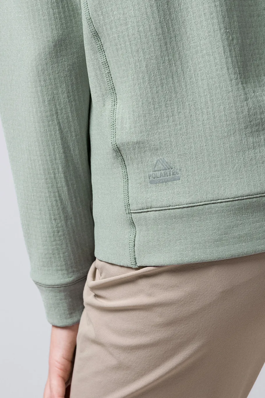 Lifestyle | Lifestyle<GOBIK SWEATSHIRT POLARTEC AIRPEAK UNISEX ICEBERG GREEN