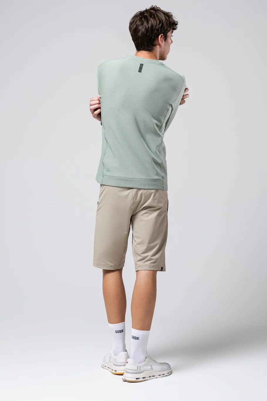 Lifestyle | Lifestyle<GOBIK SWEATSHIRT POLARTEC AIRPEAK UNISEX ICEBERG GREEN