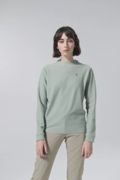 Lifestyle | Lifestyle<GOBIK SWEATSHIRT POLARTEC AIRPEAK UNISEX ICEBERG GREEN