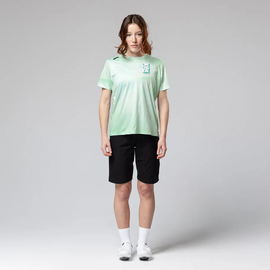 T-Shirts<GOBIK T-SHIRT À MANCHES COURTES TECH FEMME HINT GREEN