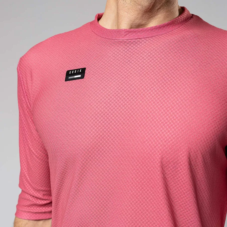 T-Shirts<GOBIK T-SHIRT À MANCHES COURTES TERRAIN HOMME RAPTURE ROSE