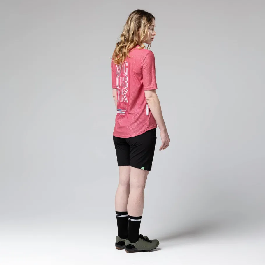 T-Shirts<GOBIK T-SHIRT À MANCHES COURTES TERRAIN FEMME RAPTURE ROSE