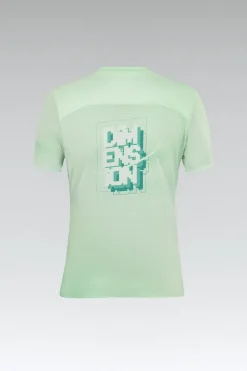 T-Shirts<GOBIK T-SHIRT À MANCHES COURTES TECH FEMME HINT GREEN
