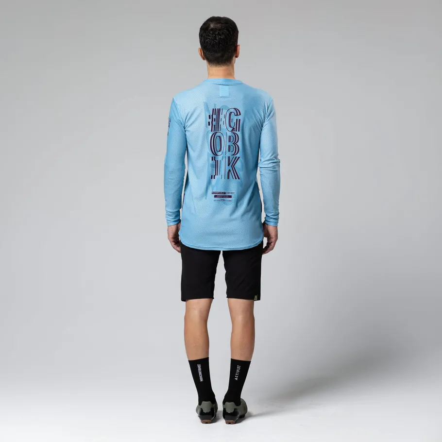 T-Shirts<GOBIK T-SHIRT À MANCHES LONGUES TERRAIN HOMME GRAY MIST