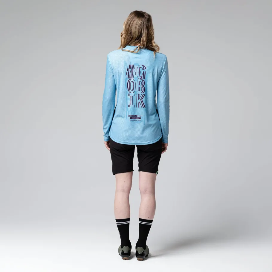 T-Shirts<GOBIK T-SHIRT À MANCHES LONGUES TERRAIN FEMME GRAY MIST