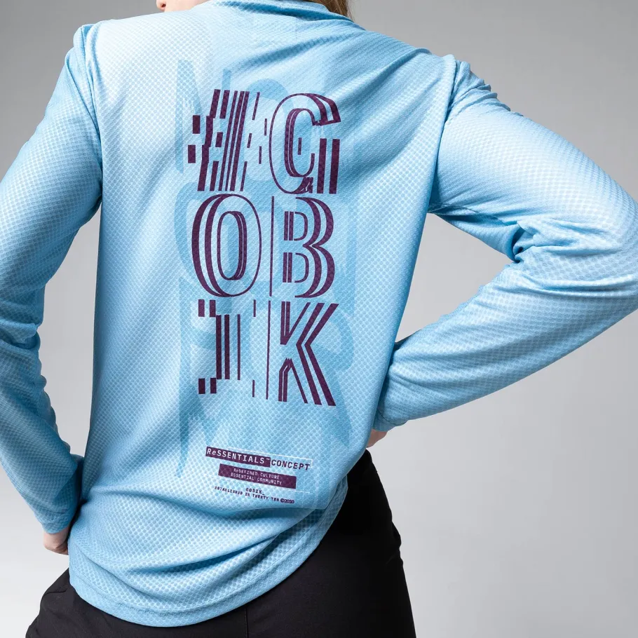 T-Shirts<GOBIK T-SHIRT À MANCHES LONGUES TERRAIN FEMME GRAY MIST