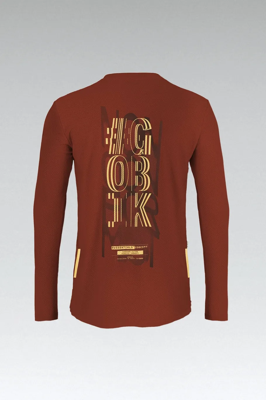 T-Shirts<GOBIK T-SHIRT À MANCHES LONGUES TERRAIN HOMME ROOIBOS