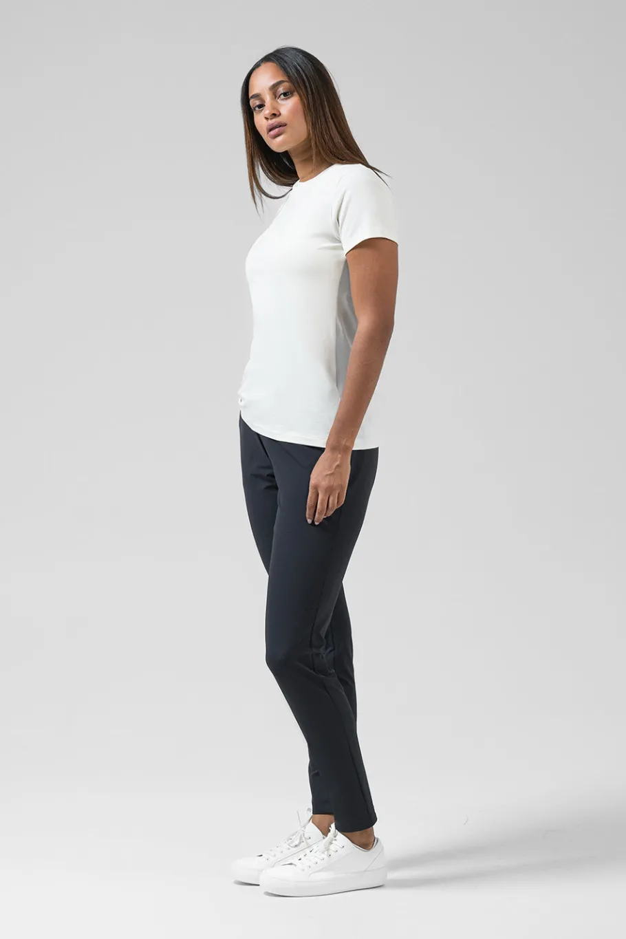 Lifestyle | T-Shirts<GOBIK T-SHIRT MANCHES COURTES COTTON REST FEMME Tofu