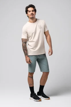 Lifestyle | T-Shirts<GOBIK T-SHIRT MANCHES COURTES COTTON REST HOMME Angora
