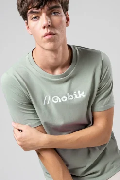 Lifestyle | T-Shirts<GOBIK T-SHIRT MANCHES COURTES COTTON REST HOMME ICEBERG GREEN IcebergGreen