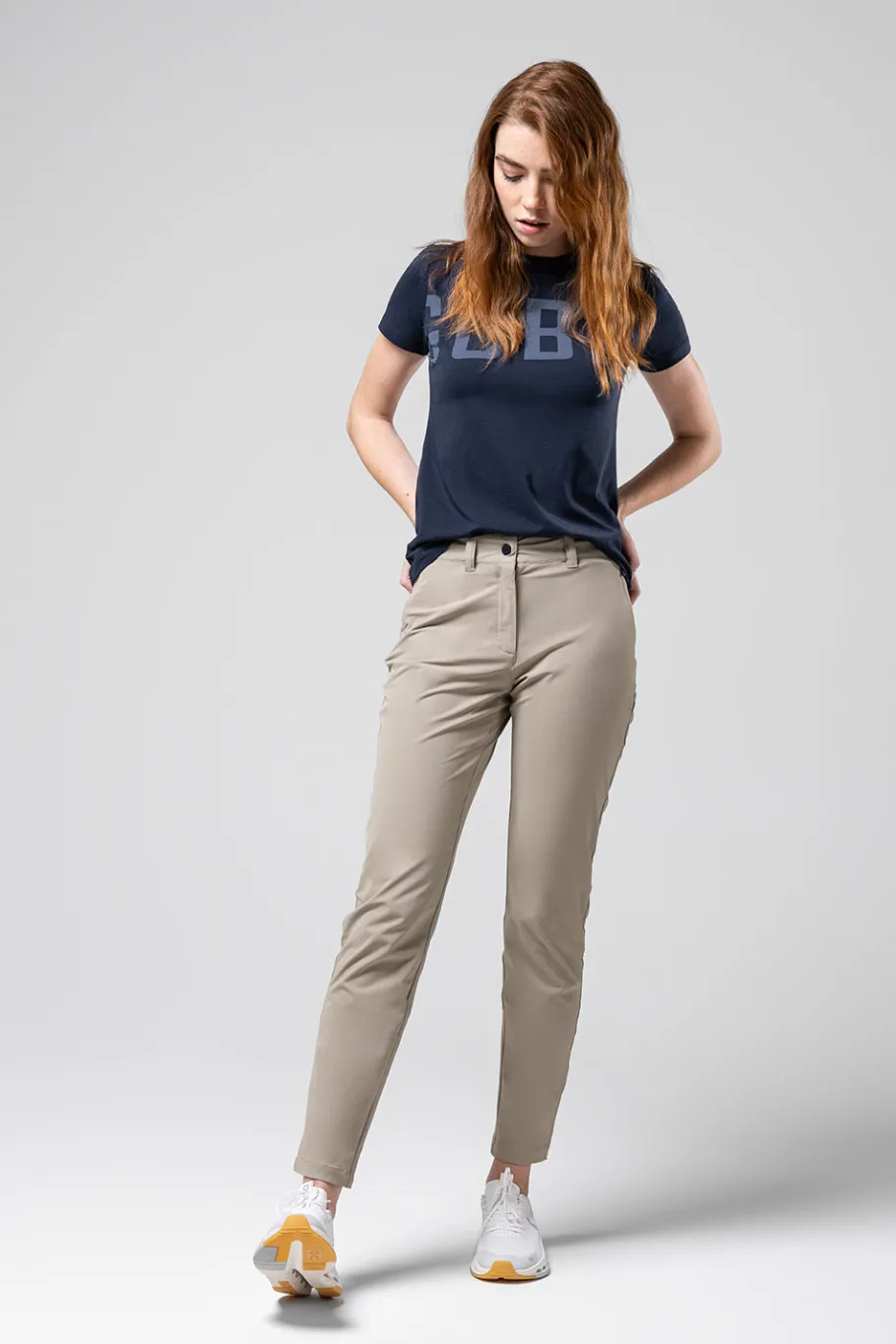 T-Shirts | Lifestyle<GOBIK T-SHIRT MANCHES COURTES COTTON REST FEMME Ultrablue