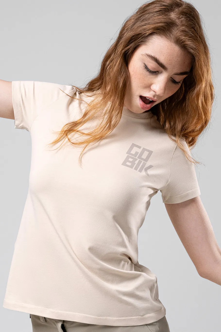 Lifestyle | T-Shirts<GOBIK T-SHIRT MANCHES COURTES COTTON REST FEMME Angora