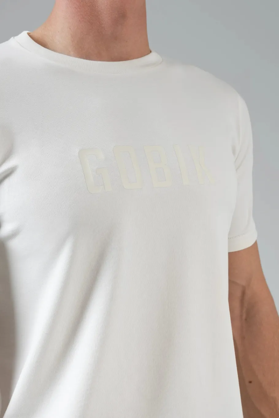 Lifestyle | T-Shirts<GOBIK T-SHIRT MANCHES COURTES COTTON REST HOMME Tofu
