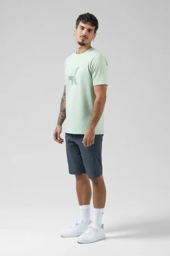 Lifestyle | T-Shirts<GOBIK T-SHIRT MANCHES COURTES COTTON REST HOMME Seacrest