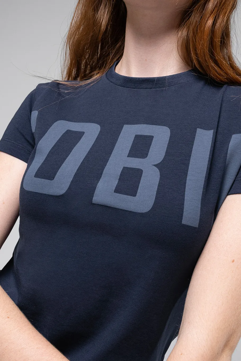 T-Shirts | Lifestyle<GOBIK T-SHIRT MANCHES COURTES COTTON REST FEMME Ultrablue