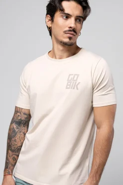Lifestyle | T-Shirts<GOBIK T-SHIRT MANCHES COURTES COTTON REST HOMME Angora