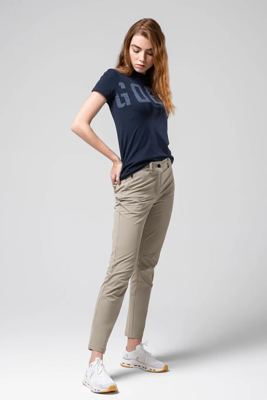 T-Shirts | Lifestyle<GOBIK T-SHIRT MANCHES COURTES COTTON REST FEMME Ultrablue