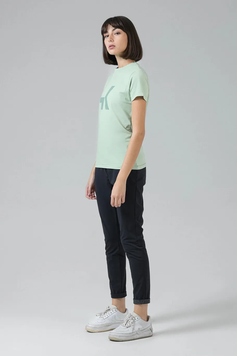 Lifestyle | T-Shirts<GOBIK T-SHIRT MANCHES COURTES COTTON REST FEMME Seacrest