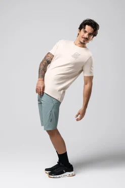 Lifestyle | T-Shirts<GOBIK T-SHIRT MANCHES COURTES COTTON REST HOMME Angora