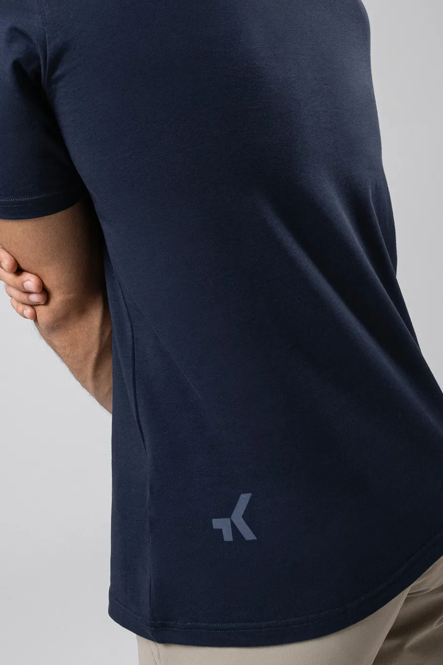 Lifestyle | T-Shirts<GOBIK T-SHIRT MANCHES COURTES COTTON REST HOMME Ultrablue