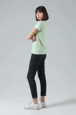 Lifestyle | T-Shirts<GOBIK T-SHIRT MANCHES COURTES COTTON REST FEMME Seacrest