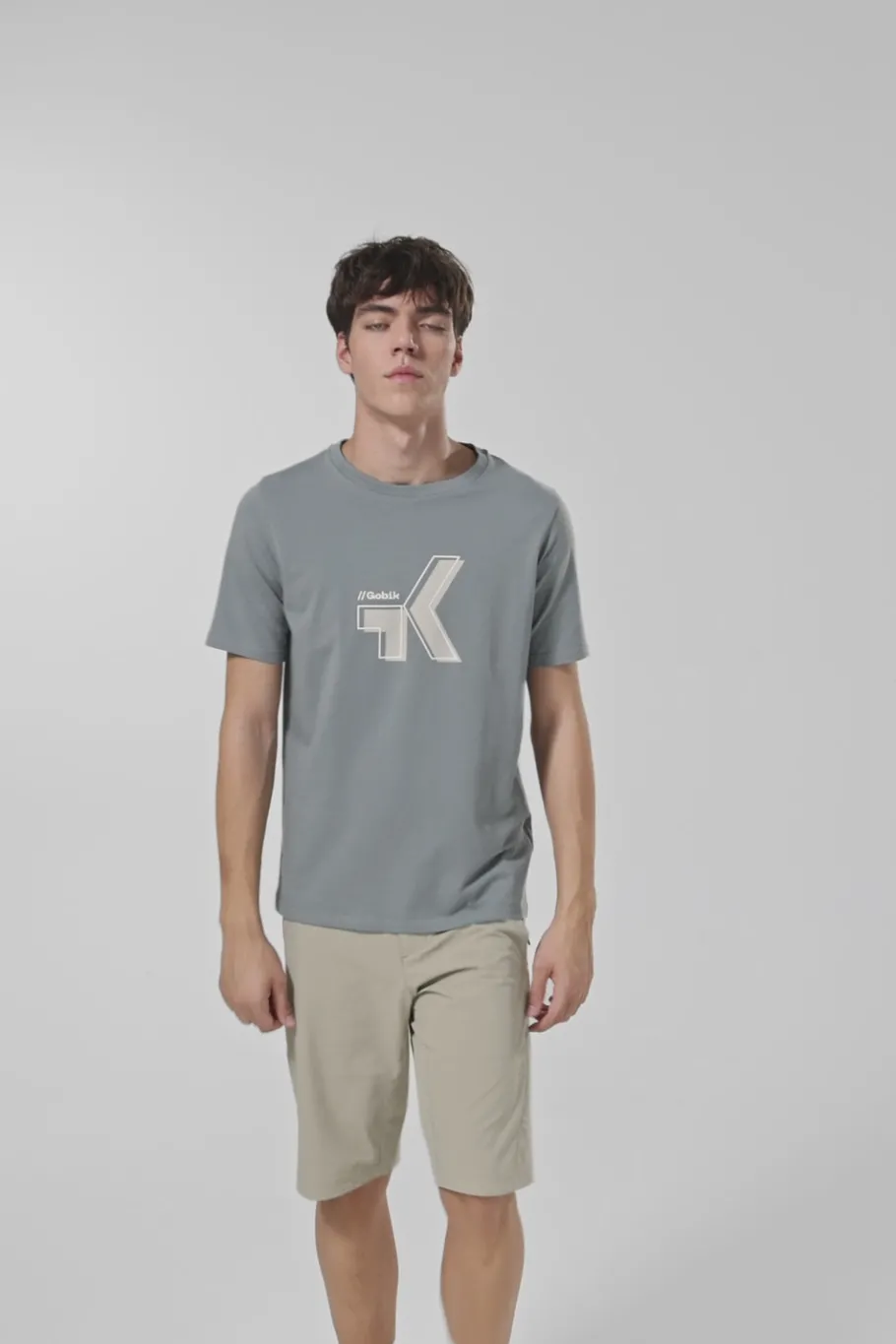 Lifestyle | T-Shirts<GOBIK T-SHIRT MANCHES COURTES COTTON REST HOMME Trooper