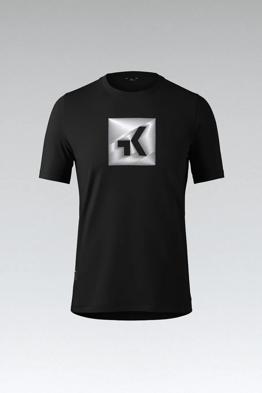 Lifestyle | T-Shirts<GOBIK T-SHIRT MANCHES COURTES OVERLINES 2.0 UNISEX JET BLACK JetBlack