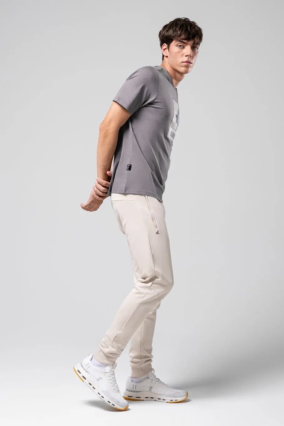 Lifestyle | T-Shirts<GOBIK T-SHIRT MANCHES COURTES OVERLINES 2.0 UNISEX Pewter