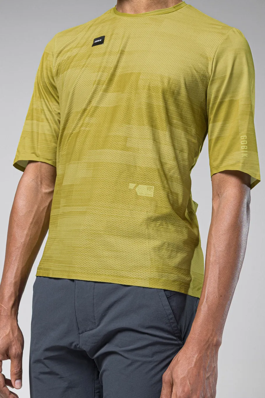 Enduro & Freeride | Ebike<GOBIK T-SHIRT MANCHES COURTES VOLT HOMME SPLIT GREEN SplitGreen