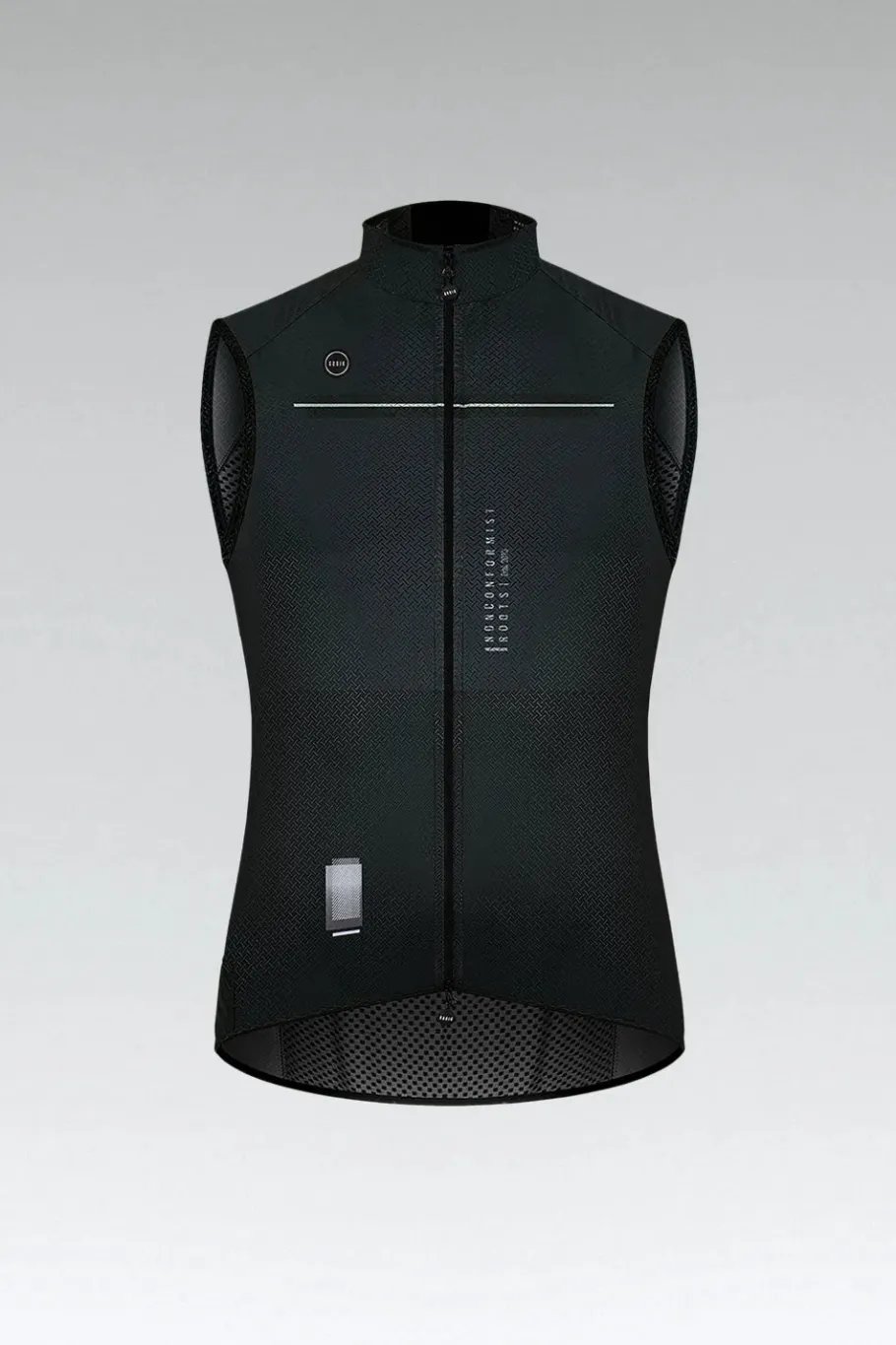 Gilets<GOBIK VEST PLUS 2.0 FEMME Black Lead