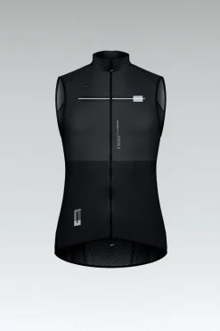 Gilets<GOBIK VEST PLUS 2.0 FEMME Dark Coal