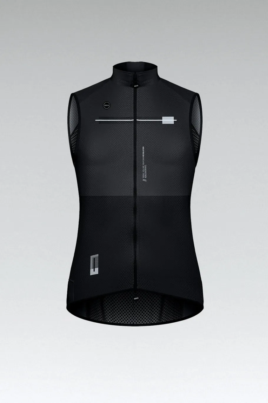 Gilets<GOBIK VEST PLUS 2.0 FEMME Dark Coal