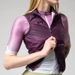 Gilets<GOBIK VEST PLUS 2.0 FEMME Plum