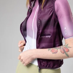 Gilets<GOBIK VEST PLUS 2.0 FEMME Plum