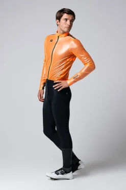 Ebike | Gravel<GOBIK VESTE IMPERMÉABLE LÉGÈRE PLUVIA 2.0 UNISEX BLAZING ORANGE BlazingOrange