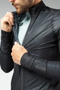 Vestes<GOBIK VESTE IMPERMÉABLE LÉGÈRE PLUVIA UNISEX TRUE BLACK TrueBlack