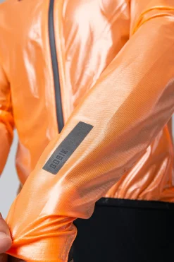 Ebike | Gravel<GOBIK VESTE IMPERMÉABLE LÉGÈRE PLUVIA 2.0 UNISEX BLAZING ORANGE BlazingOrange
