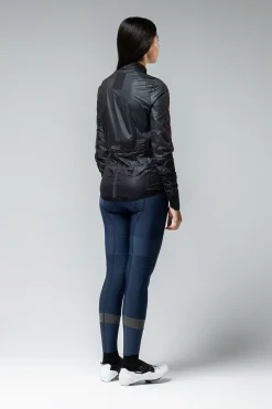 Vestes<GOBIK VESTE IMPERMÉABLE LÉGÈRE PLUVIA UNISEX TRUE BLACK TrueBlack