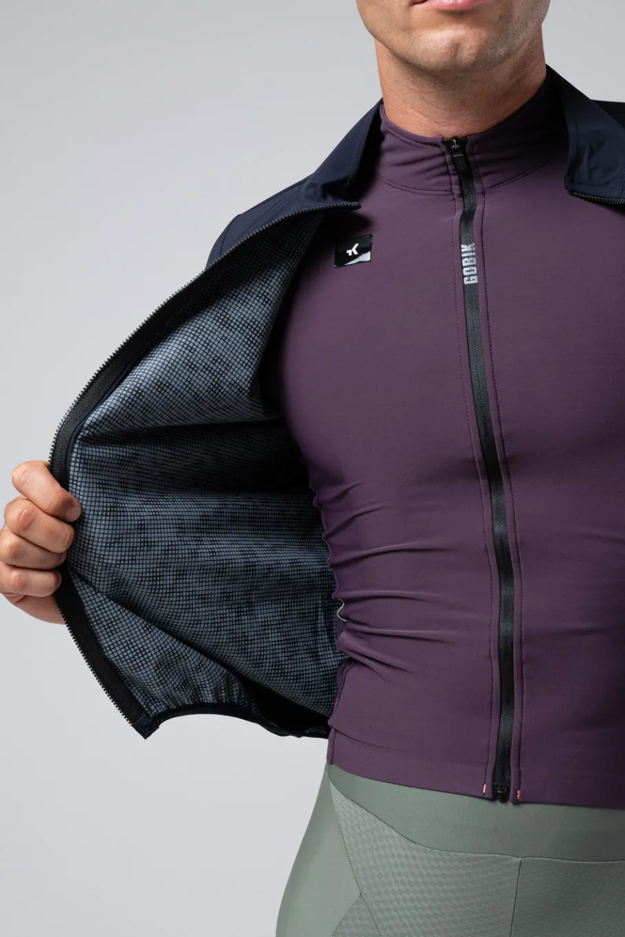 Ebike | Gravel<GOBIK VESTE IMPERMÉABLE SELKIE UNISEX Ultrablue