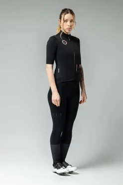 Vestes<GOBIK VESTE MANCHE COURTE ENVY FEMME JET BLACK JetBlack