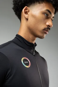 Vestes<GOBIK VESTE MANCHE COURTE ENVY JET HOMME BLACK JetBlack