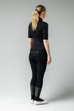 Vestes<GOBIK VESTE MANCHE COURTE ENVY FEMME JET BLACK JetBlack