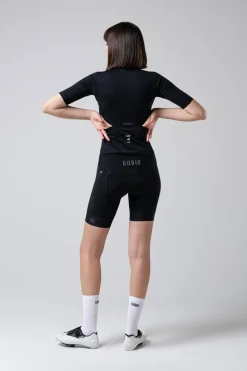 Vtt | Gravel<GOBIK VESTE MANCHES COURTES ENVY 2.0 FEMME JET BLACK
