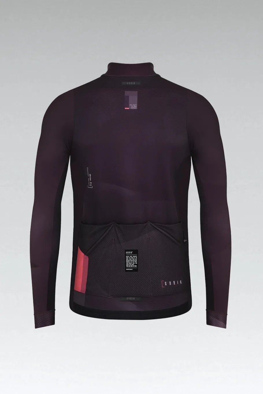 Vestes<GOBIK VESTE THERMIQUE SKIMO PRO MAN PRUNE